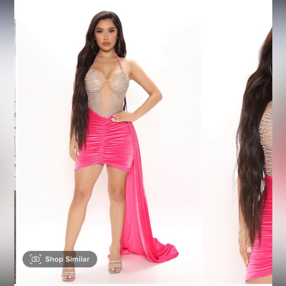 Pink Mini Dress